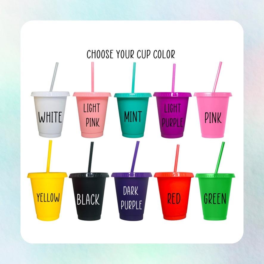 Customized Daisy Kids Cold Cup | Custom Mini Cold-Cup with Vinyl Design